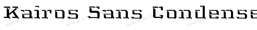 Kairos Sans Condense字体转换 Kairos Sans Condense字体转换